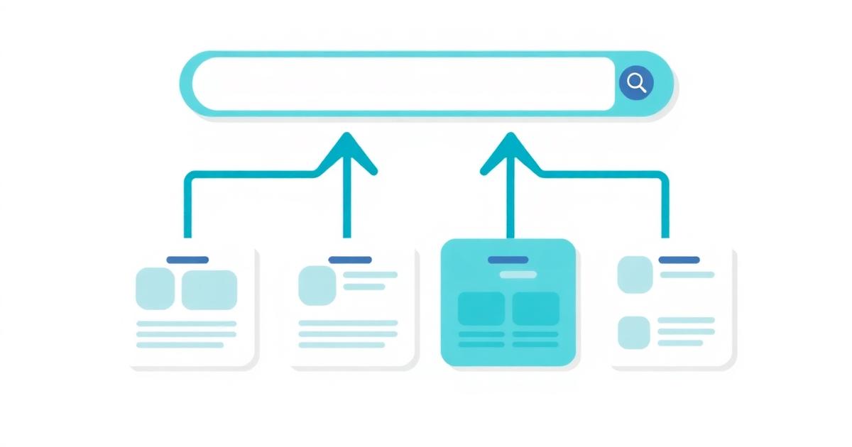 Search Intent Explained: The 4 Types and How to Match Your Content – illustrated diagram