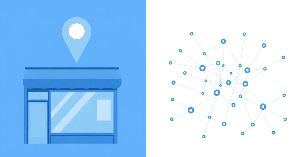Featured illustration for the RankThrottle Agencies blog “Local SEO Agency vs. National Firm: Which One Should You Hire?”