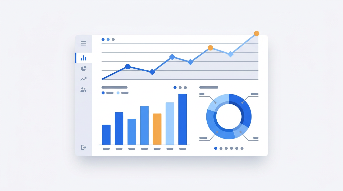 Featured illustration for the RankThrottle SEO Strategy blog “50+ SEO Statistics You Should Know in 2026”