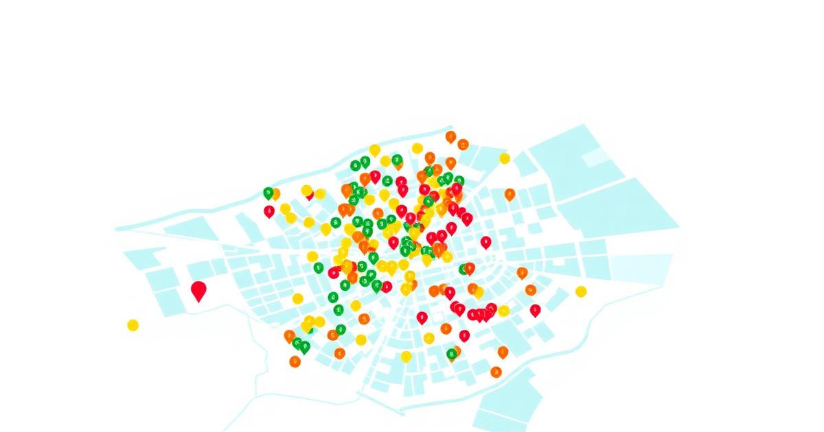 Featured illustration for the RankThrottle Local SEO blog “How to Track Local Rankings by Location (Grid Tracking Explained)”