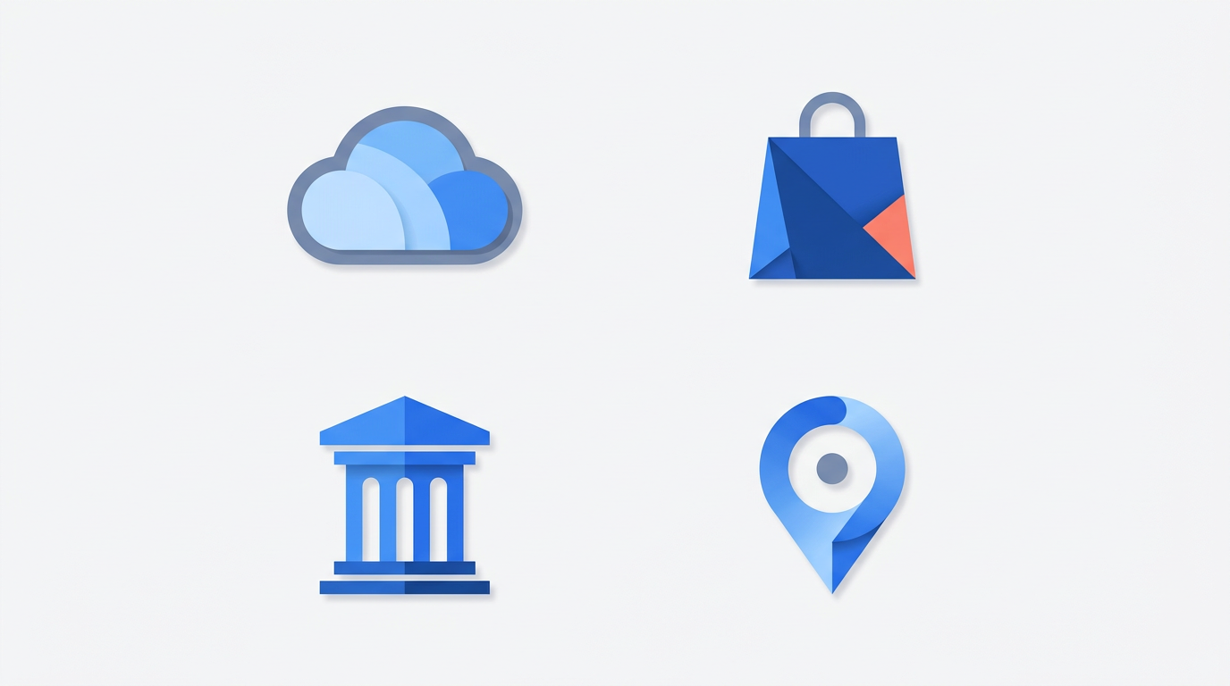 Featured illustration for the RankThrottle Agencies blog “Best SEO Agencies by Industry: SaaS, E-commerce, Legal, and Local”